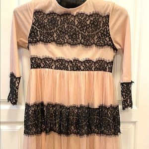 Dainty Jewells pink lace dress
